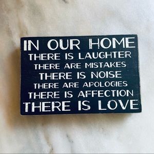 Home Plaque